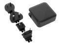 Targus power adapter - GaN - 2 x USB-C, 2 x 9 pin USB Type A - 100 Watt