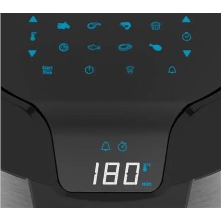 Tefal EY701D15 Easy Fry XXL Air Fryer, 1700W, 5.6L, Black/Silver Tefal EY701D15 Easy Fry XXL Air Fryer, 1700W, 5.6L, Black/Silver