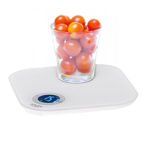 Adler Kitchen scale | AD 3180 | Graduation 1 g | Display type LCD | White Adler Kitchen scale | AD 3180 | Graduation 1 g | Display type LCD | White