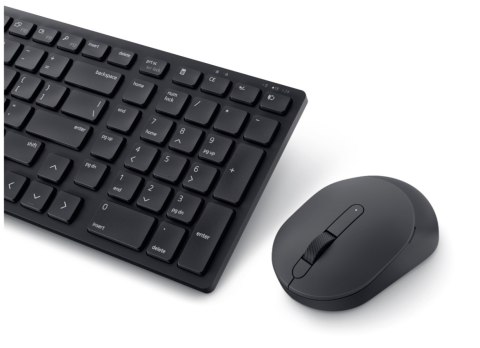 Dell | Silent Keyboard and Mouse | KM555 | Keyboard and Mouse Set | Wireless | Russian (QWERTY) | Black | 2.4 GHz, Bluetooth 5.1 Dell | Silent Keyboard and Mouse | KM555 | Keyboard and Mouse Set | Wireless | Russian (QWERTY) | Black | 2.4 GHz, Bluetooth 5.1