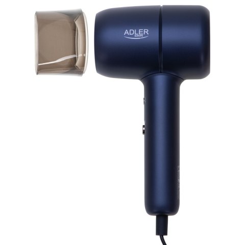 Adler Hair Dryer | AD 2279b | 1800 W | Number of temperature settings 2 | Ionic function | Blue Adler Hair Dryer | AD 2279b | 1800 W | Number of temperature settings 2 | Ionic function | Blue