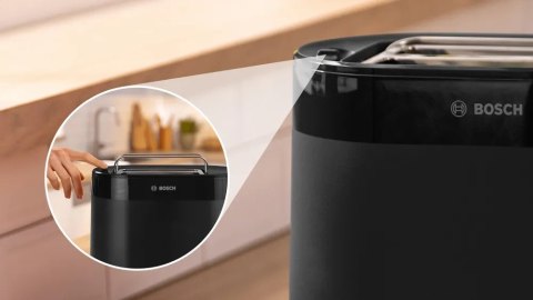 Bosch Compact Toaster | TAT2M123 MyMoment | Power 950 W | Number of slots 2 | Housing material Plastic | Black Bosch Compact Toaster | TAT2M123 MyMoment | Power 950 W | Number of slots 2 | Housing material Plastic | Black