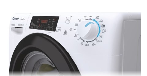 Candy Washing Machine with Dryer | CSHW4645TWB3/1-S | Energy efficiency class C/E | Front loading | Washing capacity 6 kg | 1400 Candy Washing Machine with Dryer | CSHW4645TWB3/1-S | Energy efficiency class C/E | Front loading | Washing capacity 6 kg | 1400