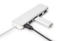 Digitus | Ładowanie | 4-portowy koncentrator USB typu C (USB 3.0) + PD