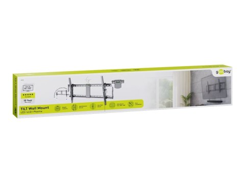 Goobay | Uchwyt ścienny | Uchwyt ścienny TV Pro TILT (XL) | Czarny Goobay | Uchwyt ścienny | Uchwyt ścienny TV Pro TILT (XL) | Czarny