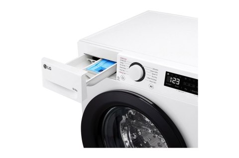 LG | Pralka z suszarką | F4DR509SBW | Klasa efektywności energetycznej A | Ładowanie od frontu | Pojemność prania 9 kg | 1400 ob LG | Pralka z suszarką | F4DR509SBW | Klasa efektywności energetycznej A | Ładowanie od frontu | Pojemność prania 9 kg | 1400 ob