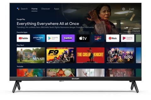 Sharp | 24FH2EA | 24" (60cm) | Smart TV | Android TV | HD Ready Sharp | 24FH2EA | 24" (60cm) | Smart TV | Android TV | HD Ready