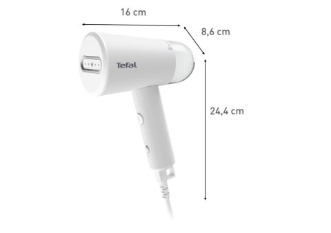 TEFAL | Steamer | DT1020E1 | Handheld | 1200 W | 0.07 L | 20 g/min | White TEFAL | Steamer | DT1020E1 | Handheld | 1200 W | 0.07 L | 20 g/min | White