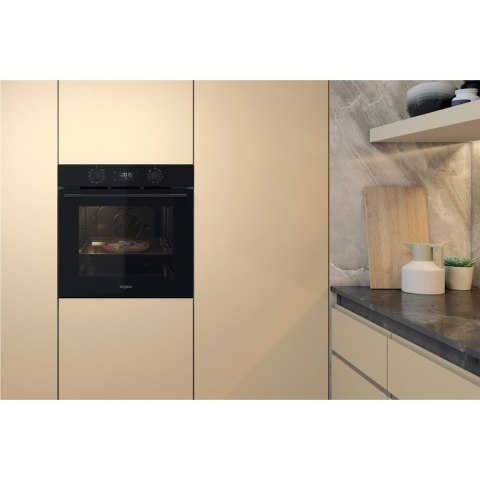 Whirlpool Oven | OMK58HU1B | 71 L | Electric | Hydrolytic | Electronic | Convection | Height 59.5 cm | Width 59.5 cm | Black Whirlpool Oven | OMK58HU1B | 71 L | Electric | Hydrolytic | Electronic | Convection | Height 59.5 cm | Width 59.5 cm | Black