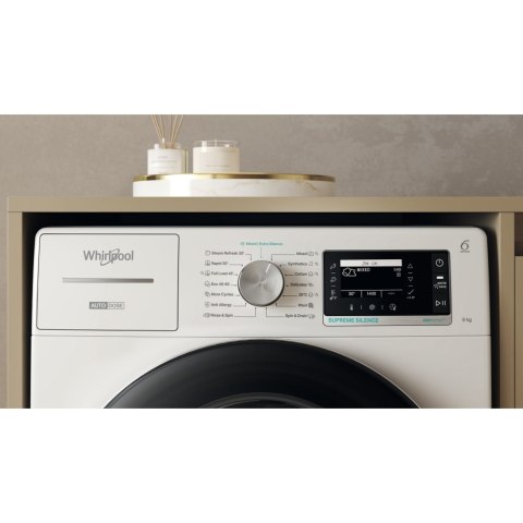 Whirlpool Washing machine | W8 99AD SILENCE EE | Energy efficiency class A | Front loading | Washing capacity 9 kg | 1400 RPM | Whirlpool Washing machine | W8 99AD SILENCE EE | Energy efficiency class A | Front loading | Washing capacity 9 kg | 1400 RPM |