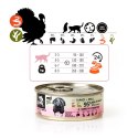 3Coty TURKEY + KRILL Coat Support for Sterilised and Overweight cats 80g