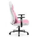 Fotel gamingowy DIABLO X-GAMER różowo-biały