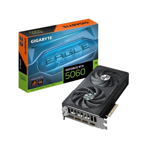 Karta graficzna Gigabyte GeForce RTX 5060 EAGLE OC 8GB Karta graficzna Gigabyte GeForce RTX 5060 EAGLE OC 8GB