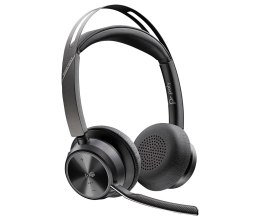 Poly Zestaw słuchawkowy Voyager Focus 2 z certyfikatem Microsoft Teams USB-C-C + przejściówka USB-C/A 9T9J4AA#AC3