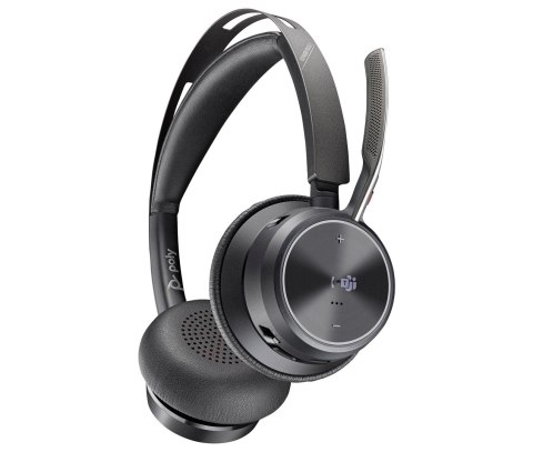 Poly Zestaw słuchawkowy Voyager Focus 2 z certyfikatem Microsoft Teams USB-C-C + przejściówka USB-C/A 9T9J4AA#AC3 Poly Zestaw słuchawkowy Voyager Focus 2 z certyfikatem Microsoft Teams USB-C-C + przejściówka USB-C/A 9T9J4AA#AC3