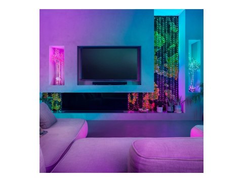 Twinkly Candies 200 Pearl-shaped RGB LEDs, Green Wire, USB-C|Twinkly Twinkly Candies 200 Pearl-shaped RGB LEDs, Green Wire, USB-C|Twinkly