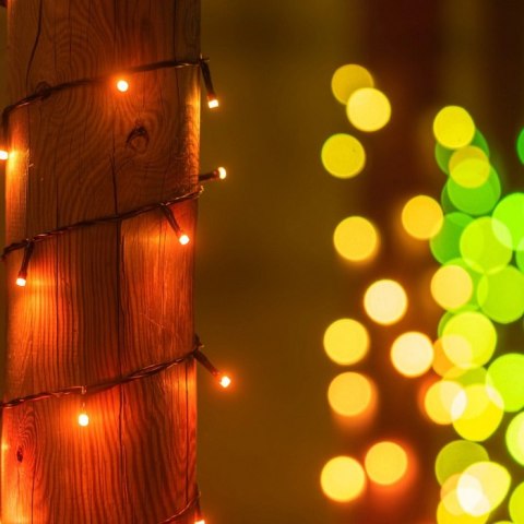 Twinkly|Strings Smart LED Lights 400 RGBW (Multicolor + White), 32m, czarny przewód|RGBW - 16M+ kolorów + Ciepła biel Twinkly|Strings Smart LED Lights 400 RGBW (Multicolor + White), 32m, czarny przewód|RGBW - 16M+ kolorów + Ciepła biel