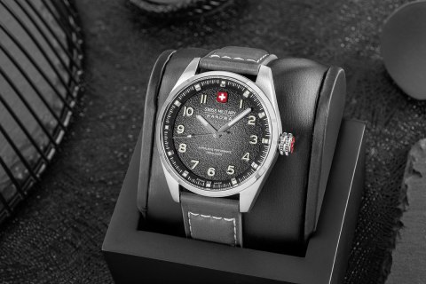 Zegarek Męski SWISS MILITARY HANOWA Greyhound SMWGGA0001501 + BOX Zegarek Męski SWISS MILITARY HANOWA Greyhound SMWGGA0001501 + BOX
