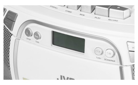 Radioodtwarzacz JVC RC-E451W Boombox white Radioodtwarzacz JVC RC-E451W Boombox white