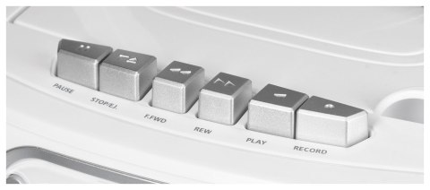 Radioodtwarzacz JVC RC-E451W Boombox white Radioodtwarzacz JVC RC-E451W Boombox white