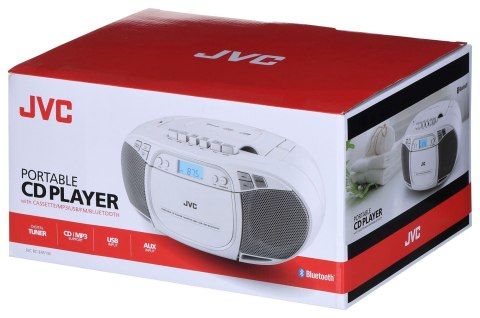 Radioodtwarzacz JVC RC-E451W Boombox white Radioodtwarzacz JVC RC-E451W Boombox white