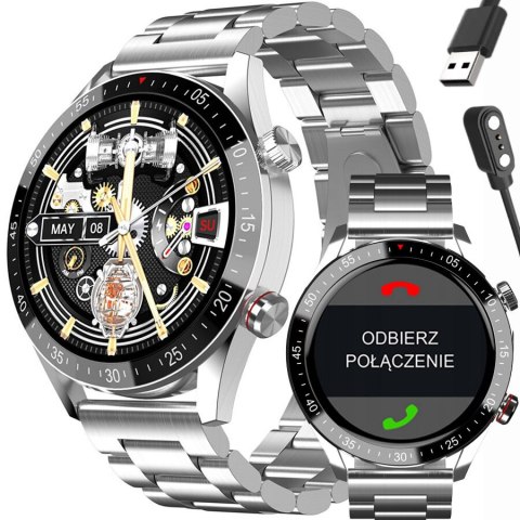 SMARTWATCH MĘSKI GRAVITY GT4-3 - WYKONYWANIE POŁĄCZEŃ, KROKOMIERZ (sg023c) SMARTWATCH MĘSKI GRAVITY GT4-3 - WYKONYWANIE POŁĄCZEŃ, KROKOMIERZ (sg023c)