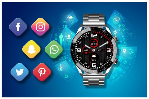 SMARTWATCH MĘSKI GRAVITY GT4-3 - WYKONYWANIE POŁĄCZEŃ, KROKOMIERZ (sg023c) SMARTWATCH MĘSKI GRAVITY GT4-3 - WYKONYWANIE POŁĄCZEŃ, KROKOMIERZ (sg023c)