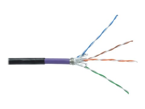 Digitus | CAT 7 | Kabel masowy | SFTP, PiMF | Czarny | 1000 m Digitus | CAT 7 | Kabel masowy | SFTP, PiMF | Czarny | 1000 m