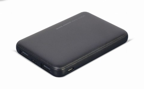 Gembird | PB05-02 | Power Bank | 5000 mAh | 2 x USB-AF | Czarny Gembird | PB05-02 | Power Bank | 5000 mAh | 2 x USB-AF | Czarny