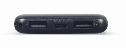 Gembird | PB05-02 | Power Bank | 5000 mAh | 2 x USB-AF | Czarny Gembird | PB05-02 | Power Bank | 5000 mAh | 2 x USB-AF | Czarny