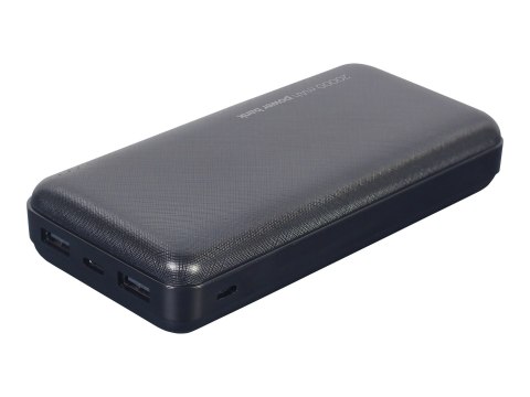 Gembird | PB20-02 | Power Bank | 20000 mAh | 2 x USB-AF | Czarny Gembird | PB20-02 | Power Bank | 20000 mAh | 2 x USB-AF | Czarny