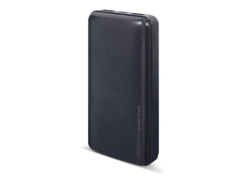 Gembird | PB20-02 | Power Bank | 20000 mAh | 2 x USB-AF | Czarny Gembird | PB20-02 | Power Bank | 20000 mAh | 2 x USB-AF | Czarny