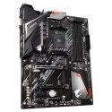 Gigabyte | A520 AORUS ELITE 1.0 | Rodzina procesorów AMD | Gniazdo procesora AM4 | DDR4 DIMM | Gniazda pamięci 4 | Liczba złączy