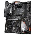 Gigabyte | A520 AORUS ELITE 1.0 | Rodzina procesorów AMD | Gniazdo procesora AM4 | DDR4 DIMM | Gniazda pamięci 4 | Liczba złączy
