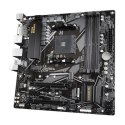 Gigabyte | B550M DS3H 1.0 | Rodzina procesorów AMD | Gniazdo procesora AM4 | DDR4 DIMM | Gniazda pamięci 4 | Liczba złączy SATA