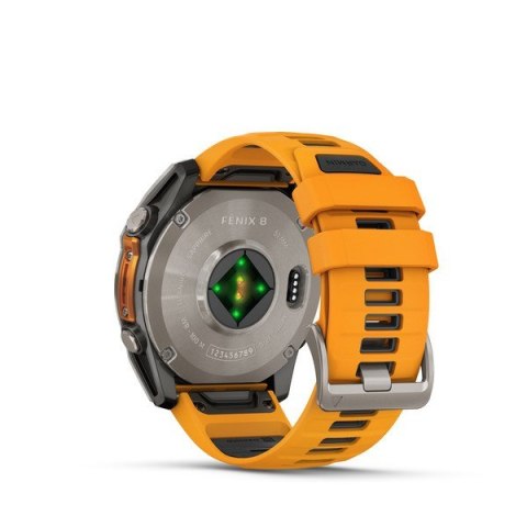 Zegarek Garmin Fenix 8 AMOLED Sapphire Titanium Spark Orange Zegarek Garmin Fenix 8 AMOLED Sapphire Titanium Spark Orange