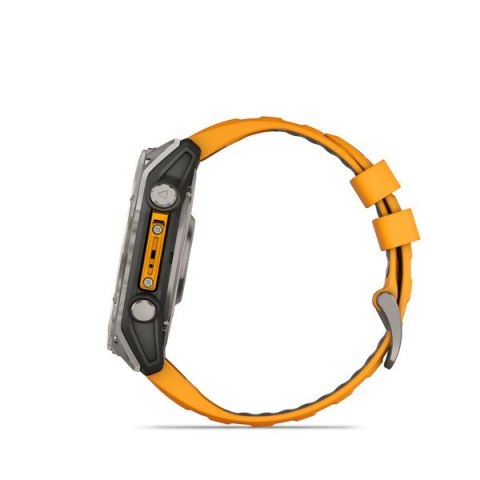 Zegarek Garmin Fenix 8 AMOLED Sapphire Titanium Spark Orange Zegarek Garmin Fenix 8 AMOLED Sapphire Titanium Spark Orange