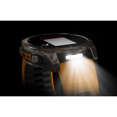 Zegarek Garmin Fenix 8 AMOLED Sapphire Titanium Spark Orange Zegarek Garmin Fenix 8 AMOLED Sapphire Titanium Spark Orange