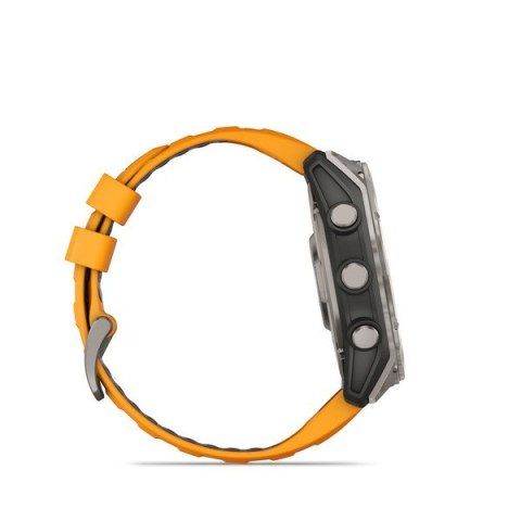 Zegarek Garmin Fenix 8 AMOLED Sapphire Titanium Spark Orange Zegarek Garmin Fenix 8 AMOLED Sapphire Titanium Spark Orange