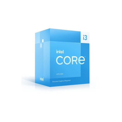 Intel | Procesor | Core i3 | I3-13100F | 3,4 GHz | Gniazdo FCLGA1700 | Czterordzeniowy Intel | Procesor | Core i3 | I3-13100F | 3,4 GHz | Gniazdo FCLGA1700 | Czterordzeniowy