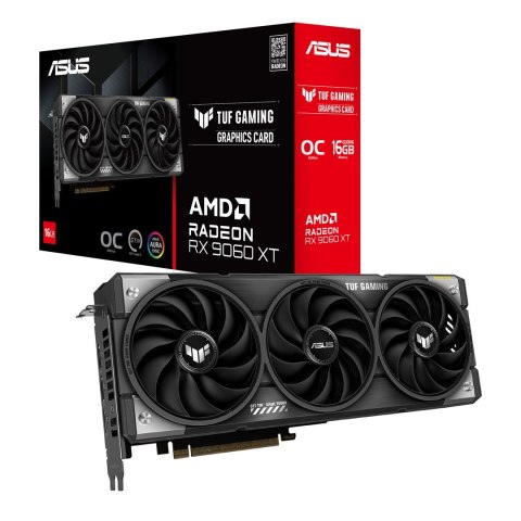 Karta graf. ASUS TUF RX9060XT O16G GAMING Karta graf. ASUS TUF RX9060XT O16G GAMING