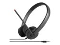 Lenovo | Essential Stereo Analogowy zestaw słuchawkowy | Essential Stereo | Tak | 3,5 mm