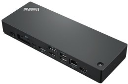 Lenovo | ThinkPad Thunderbolt 4 Workstation Dock | Stacja dokująca | Porty Ethernet LAN (RJ-45) 1 | Porty DisplayPort 2 | Porty