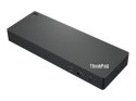 Lenovo | ThinkPad Thunderbolt 4 Workstation Dock | Stacja dokująca | Porty Ethernet LAN (RJ-45) 1 | Porty DisplayPort 2 | Porty