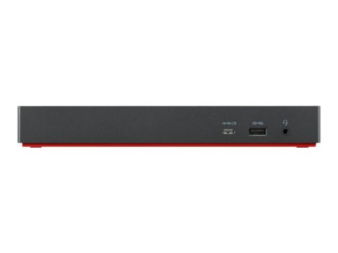 Lenovo | ThinkPad Thunderbolt 4 Workstation Dock | Stacja dokująca | Porty Ethernet LAN (RJ-45) 1 | Porty DisplayPort 2 | Porty Lenovo | ThinkPad Thunderbolt 4 Workstation Dock | Stacja dokująca | Porty Ethernet LAN (RJ-45) 1 | Porty DisplayPort 2 | Porty