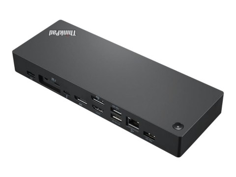 Lenovo | ThinkPad Thunderbolt 4 Workstation Dock | Stacja dokująca | Porty Ethernet LAN (RJ-45) 1 | Porty DisplayPort 2 | Porty Lenovo | ThinkPad Thunderbolt 4 Workstation Dock | Stacja dokująca | Porty Ethernet LAN (RJ-45) 1 | Porty DisplayPort 2 | Porty