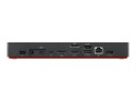 Lenovo | ThinkPad Thunderbolt 4 Workstation Dock | Stacja dokująca | Porty Ethernet LAN (RJ-45) 1 | Porty DisplayPort 2 | Porty
