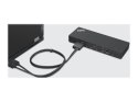 Lenovo | ThinkPad Thunderbolt 4 Workstation Dock | Stacja dokująca | Porty Ethernet LAN (RJ-45) 1 | Porty DisplayPort 2 | Porty