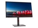 Lenovo ThinkVision | T27h-30 | 27 cali | IPS | QHD 2560 x 1440 przy 60 Hz | 350 cd/m² | HDMI, DisplayPort, USB-C | 90 W | Wysoko