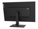 Lenovo ThinkVision | T27q-20 | 27 cali | IPS | QHD 2560 x 1440 | 350 cd/m² | HDMI, DisplayPort | wysokość, pivot (obrót), swivel